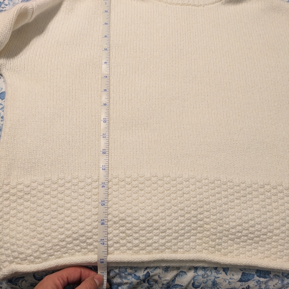 Madewell Cream Turtleneck Sweater - Picture 8 of 9